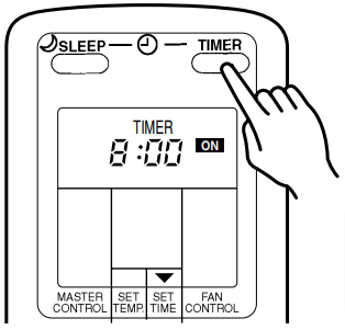 O General Ac Remote TImer