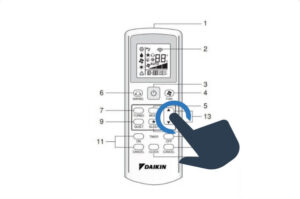 How to Unlock Daikin Ac Remote